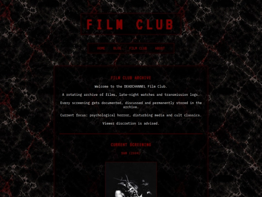 filmclub screenshot