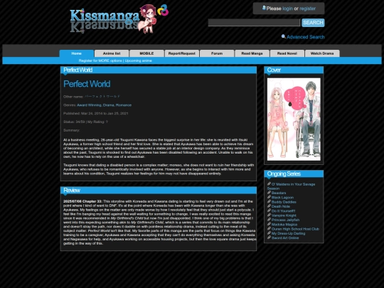 mangareview/perfectworld screenshot