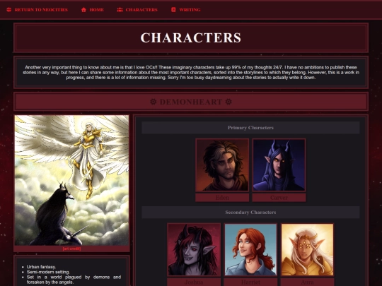 characters screenshot