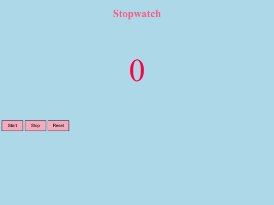 stopwatch screenshot