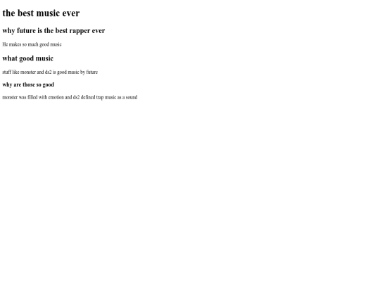 index screenshot