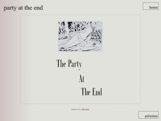 party/convite screenshot