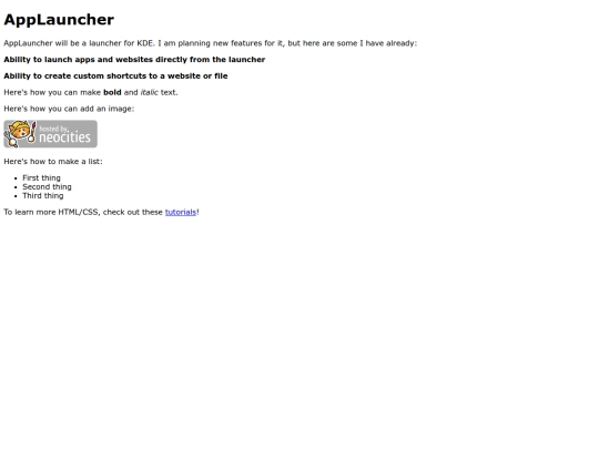 index screenshot