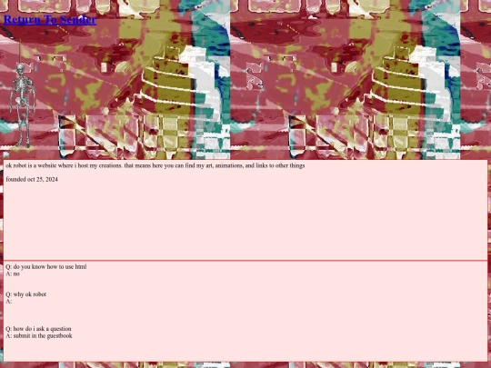 info screenshot