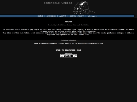 InEccentricOrbits/comic/about screenshot