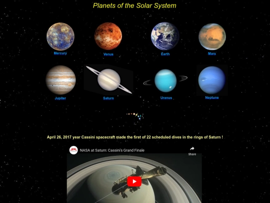 Planets/planets screenshot