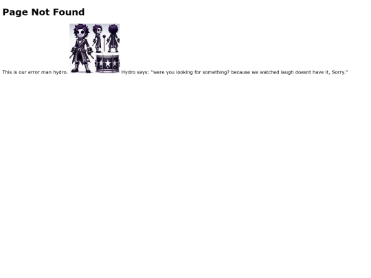 not_found screenshot