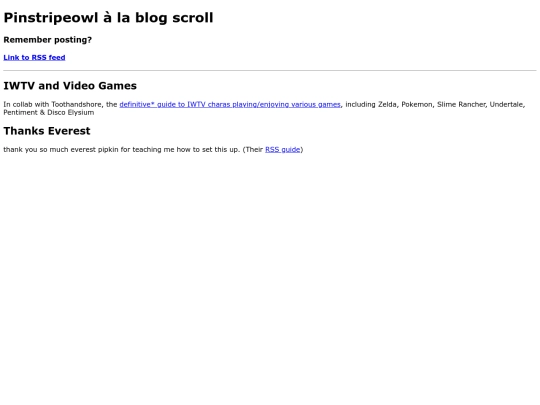 rss screenshot