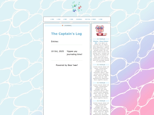 Journal screenshot