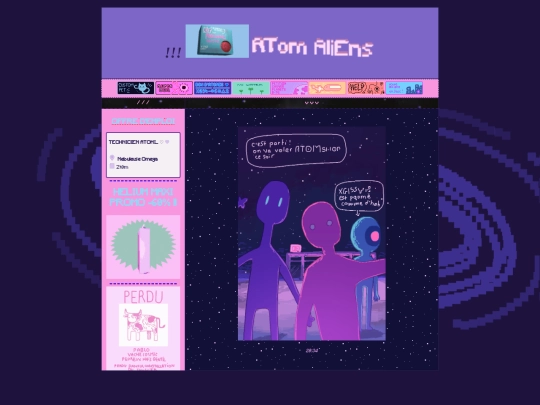 Webcomic/aliens screenshot