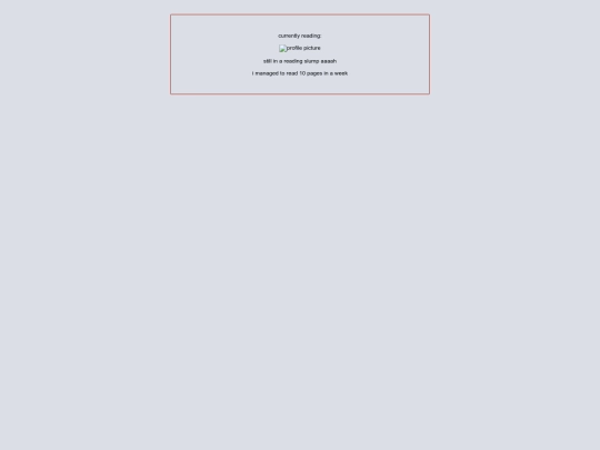 reading journal/currentlyreading screenshot