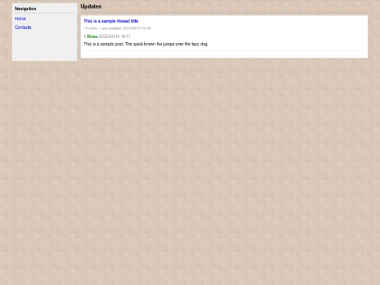 index screenshot