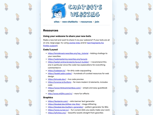 resources screenshot