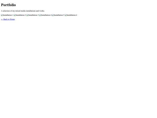 portfolio screenshot