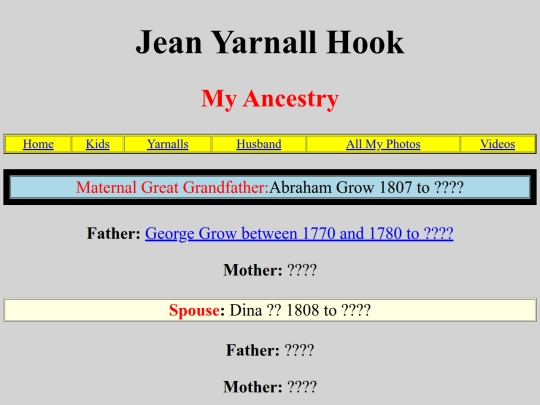 Ancestry/MFMM screenshot