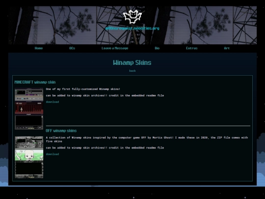 extras/winampskins screenshot