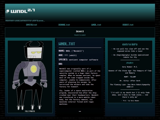 ocs/wendell screenshot