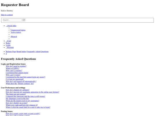webscene/snd/board/app.php/help/faqecc7 screenshot