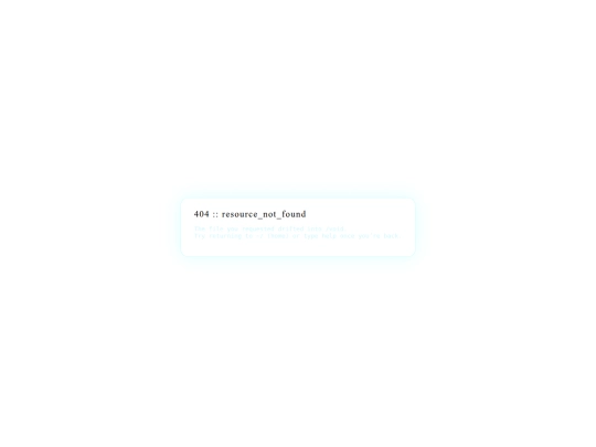 not_found screenshot