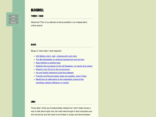 blogroll screenshot