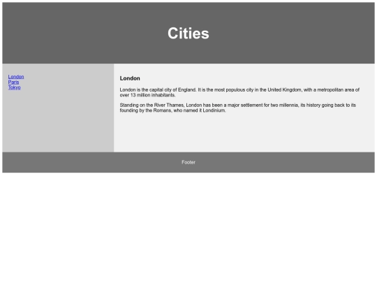 cssfloatlayoutw3school screenshot