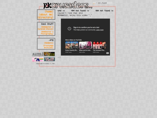not_found screenshot