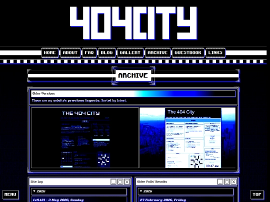 archive screenshot