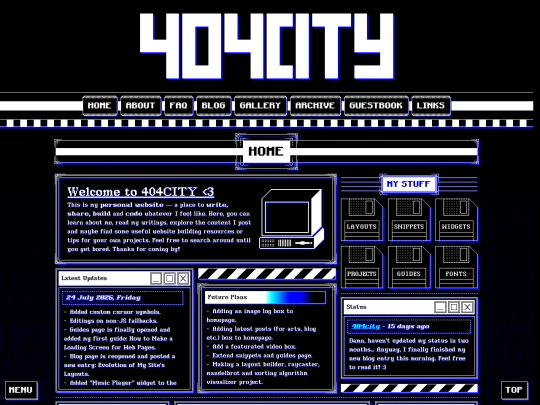 home screenshot