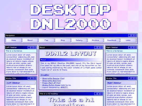 layouts/ddnl2-layout screenshot