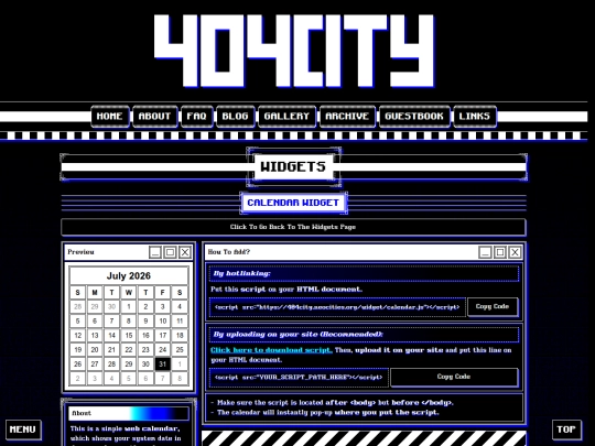 widgets/calendar screenshot