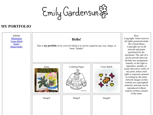 portfolio screenshot