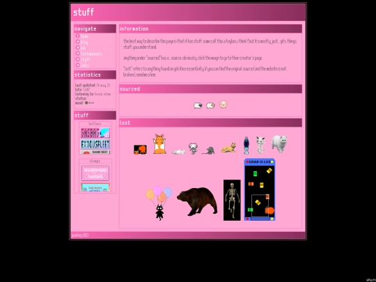 stuff screenshot