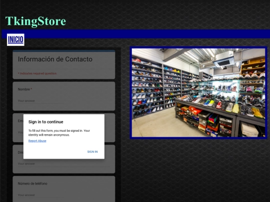 TkingStore/ContactoTking screenshot