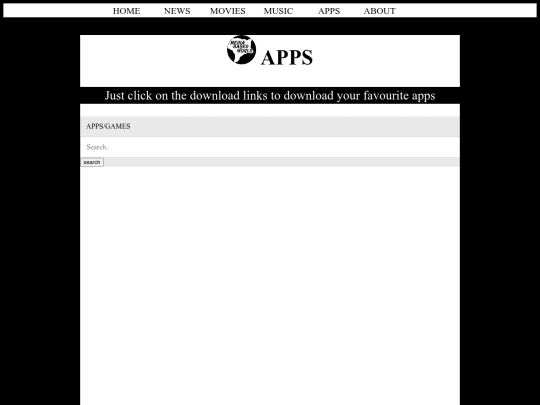 apps screenshot