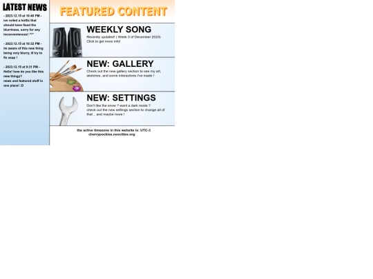 frontpage/raw screenshot