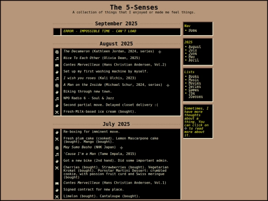 5senses screenshot