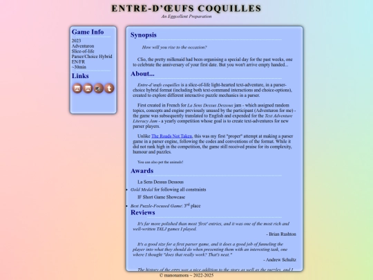 interactivefiction/games/edoc screenshot