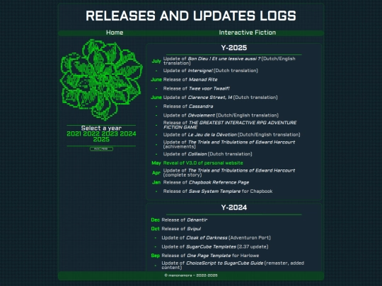 pages/sidepages/releaseupdate screenshot