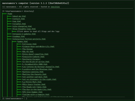 sitemap screenshot