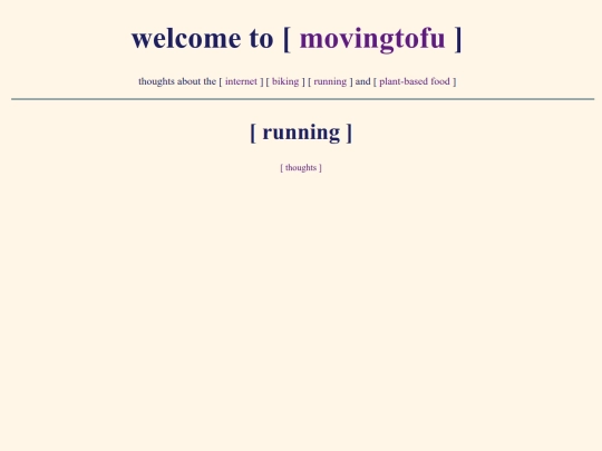 running screenshot