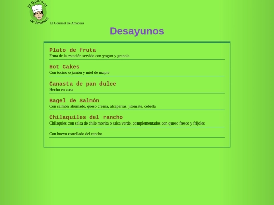pracss/desayuno screenshot