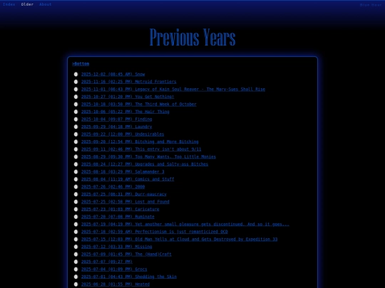 old screenshot