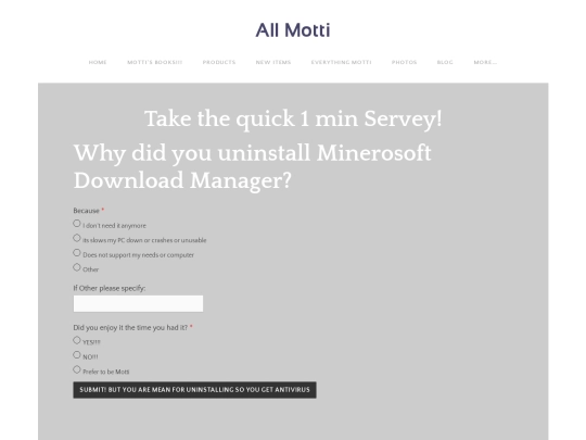 uninstdm screenshot