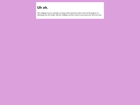 not_found screenshot