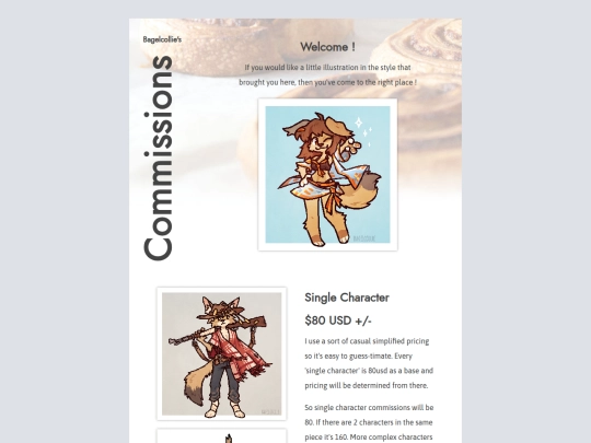 commissions screenshot