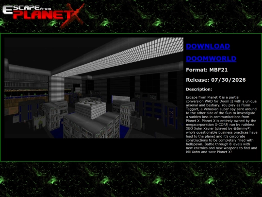 DOOM_RELEASES/efpx screenshot