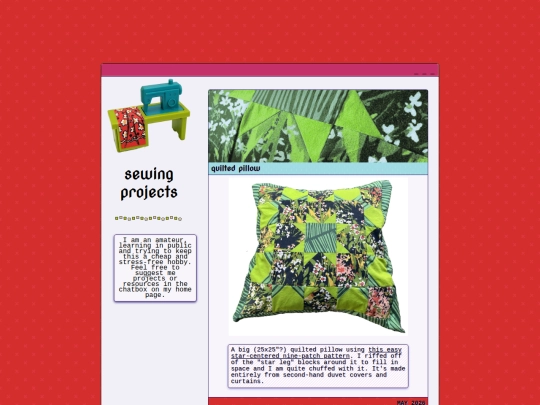 sewing screenshot