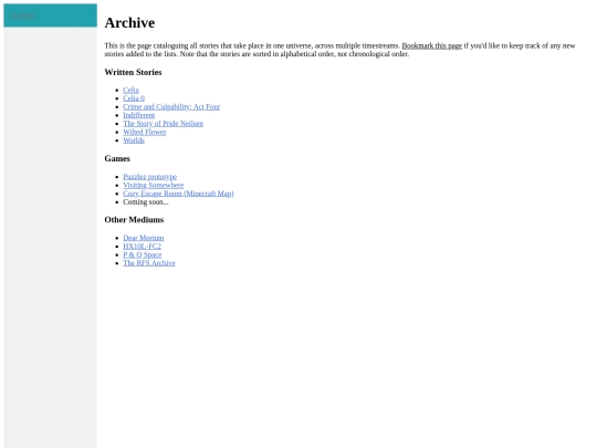 archive screenshot