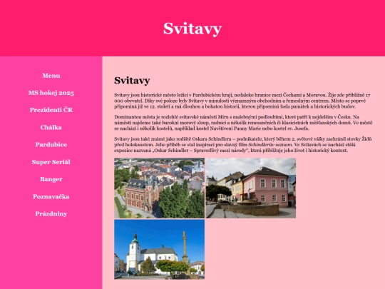 Svitavy screenshot