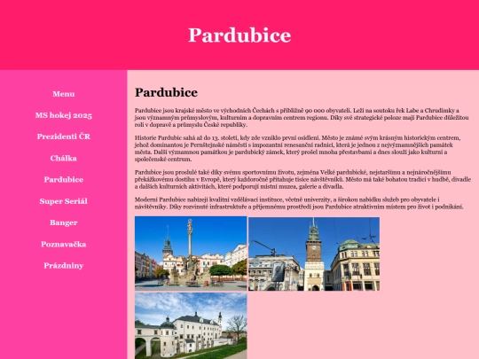 pardubice screenshot